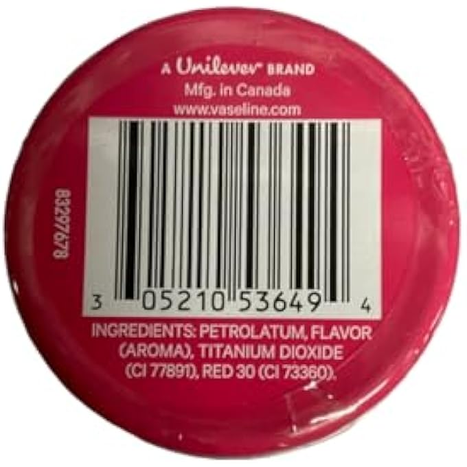 Vaseline LIP THERAPY BALM, ROSY LIPS 0.6OZ (PACK OF 12) - Image 3